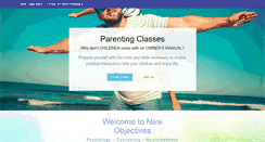 Desktop Screenshot of newobjectivescenter.com
